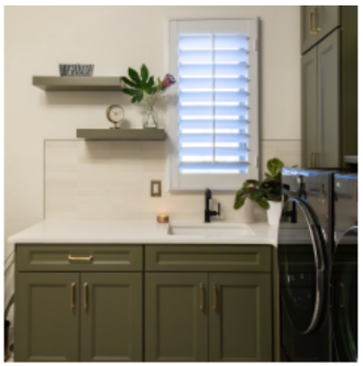 Laundry room remodel modern classic